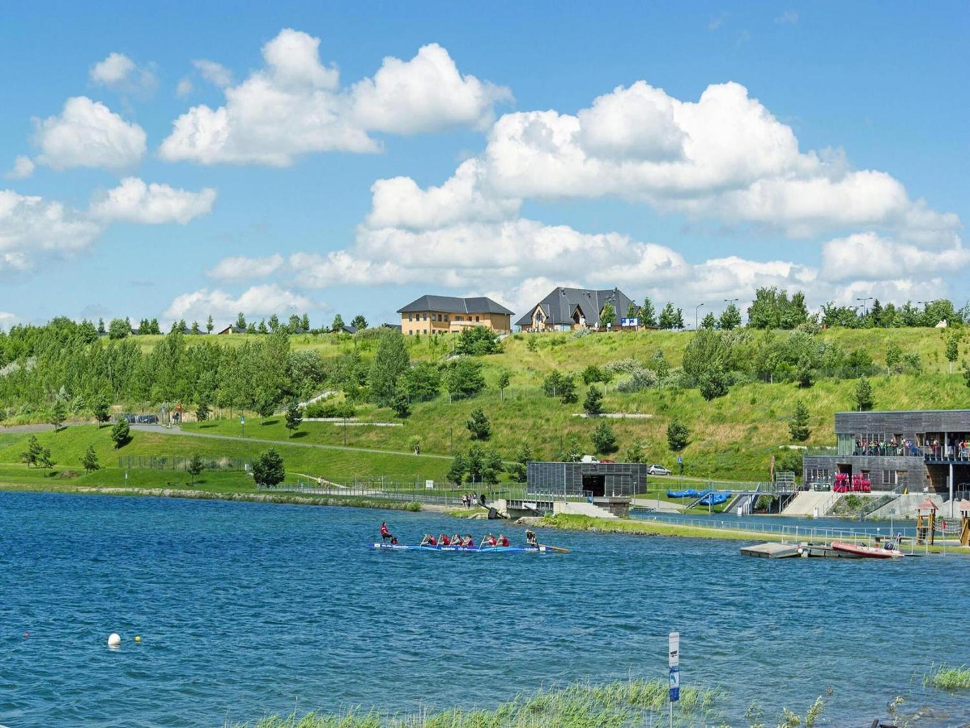Lakeside Park Auenhain At The Markkleeberger Lake In Markkleeberg Exterior photo
